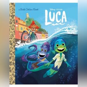 Disney Pixar Luca Little Golden Book Hardcover